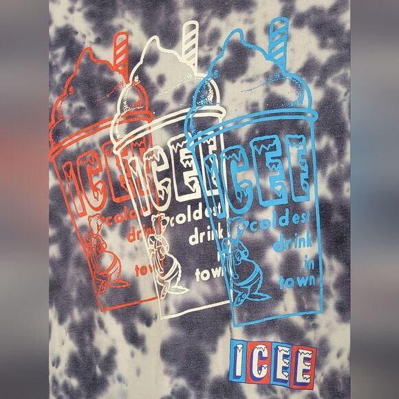 Icee (s) mens short sleeve graphic tie dye t-shirt - Picture 4 of 7